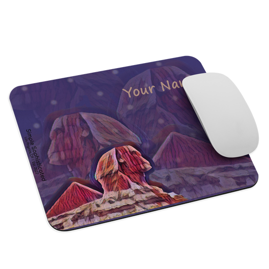 Custom Name Sphinx in the starts mouse pad by SS