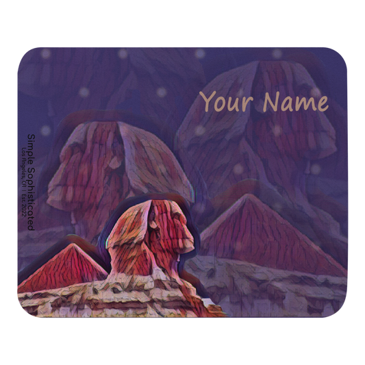 Custom Name Sphinx in the starts mouse pad by SS